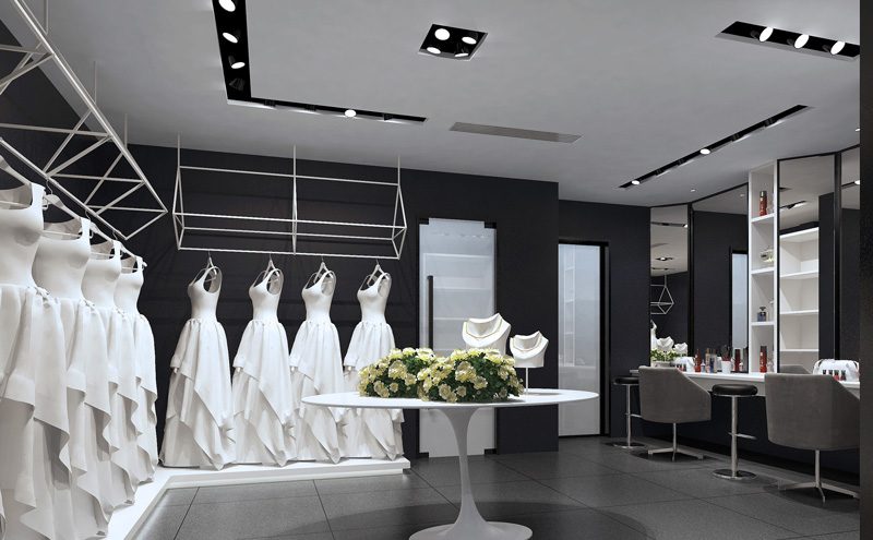 天鵝婚紗體(ti)驗(yàn)店(diàn)裝(zhuang)修設(shè)計(ji)